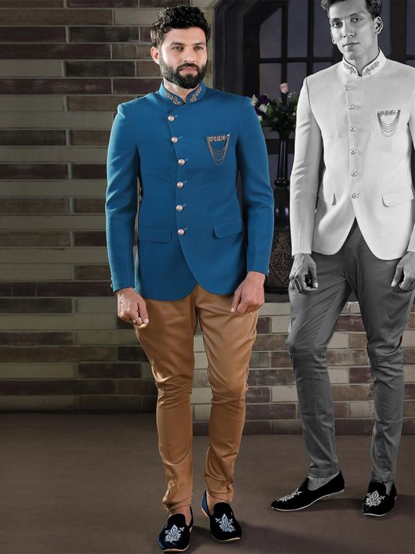 Exclusive Designer Jodhpuri Suit Imported Fabric.