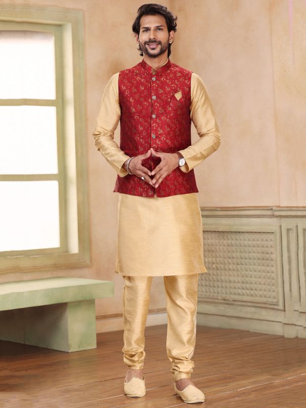 Kurta pyjama design | Kurta with pants, Mens suits, Winter jackets