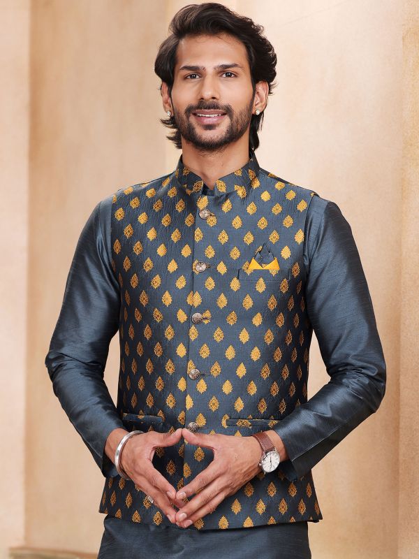 Buy Cotton Hand Block Printed Long Kurta for Men Online at Fabindia |  10700603