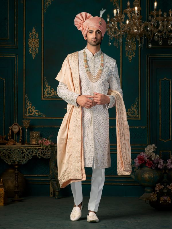 Dulha Collection | Groom Wedding Collection in Ahmedabad | Indian wedding  clothes for men, Wedding dresses men indian, Groom dress men