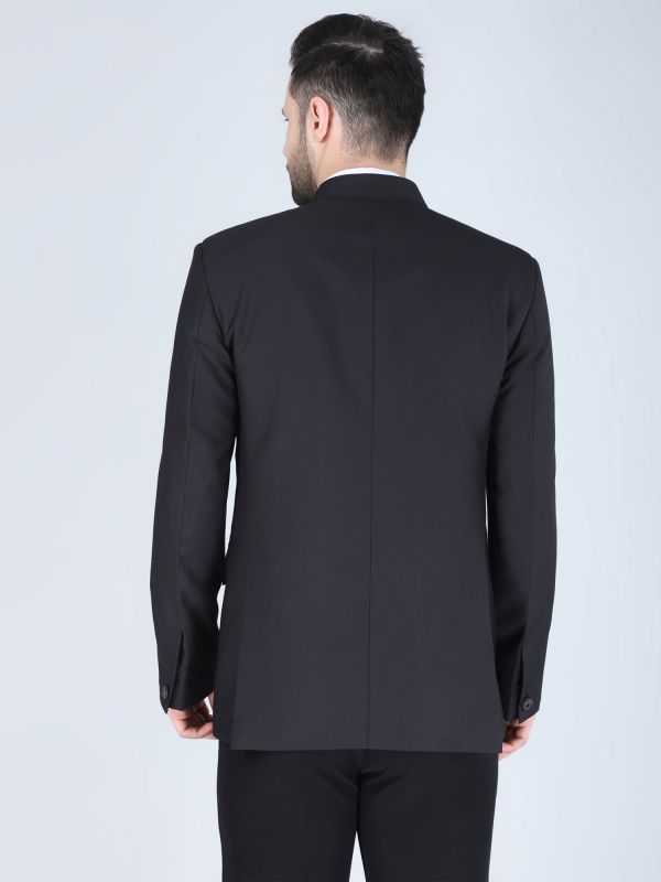 Black Hand Work Embellished Stylish Jodhpuri Set