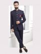 Elegant Blue Colour Designer Mens Jodhpuri Suit.