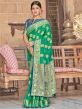 Rama Green Colour Silk Saree.