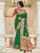 Green Colour Silk Traditional Saree.