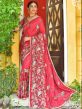 Red Colour Silk Women Saree.