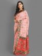 Pink Colour Silk Designer Saree.