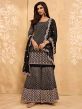 Black Colour Georgette Salwar Suit.