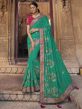 Green Colour Silk Designer Saree.