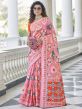 Pink Colour Silk Designer Saree.