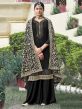 Black Colour Georgette Party Wear Salwar Suit.