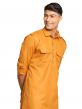 Yellow Party Wear Kurta With Pathani Salwar