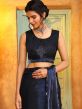 Blue Pre-Stitched Jacket Style Saree