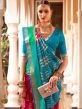 Pink Patola Wedding Wear Sari In Silk