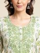 White Casual Wear Kurta With Prints
