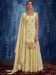Yellow Sequins Embroidered Pakistani Salwar Suit