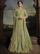 Sonal Chauhan Green Sharara Stye Salwar Kameez