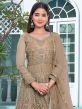 Golden Thread Work Designer Style Salwar Suit With Dupatta