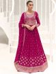 Pink Sequins Embroidered Salwar Kameez With Dupatta
