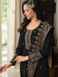 Black Embriodered Pakistani Style Salwar Suit