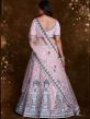 Pink Stone Embellished Engagement Lehenga Choli