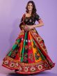 Multicolor Printed Navratri Chaniya Choli In Cotton