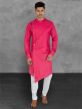 Cotton Fabric Men's Kurta Pajama.