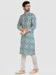 Green,Blue Colour Cotton Kurta Pajama.
