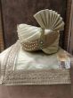 Silk Fabric Groom Turban Pista Green Colour.