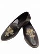 Leather Mens Groom Shoes Dark Brown Colour.