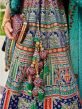 Blue Stone Embellished Bridal Lehenga With Choli