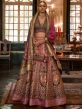 Purple Bridal Lehenga Choli With Designer Dupatta