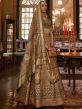 Green Woven Wedding Wear Lehenga Choli