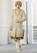 Buy designer hard work sherwani for groom