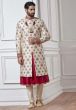 Buy sherwani online in White,Cream Color at discounted price