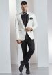 Buy designer suits for men in white color