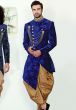 Blue Colour Party Wear IndoWestern.