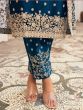 Blue Dori Embroidered Pant Style Salwar Kameez