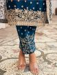 Blue Dori Embroidered Pant Style Salwar Kameez