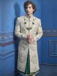 Cream Colour Silk Indian Sherwani.