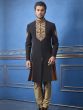 Exclusive Designer Men's Indowestern Black Colour.