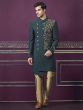 Green Colour Imported Fabric Men's Indo.