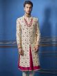 Indian Groom Sherwani Cream Colour.
