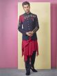 Elegant Look Blue Colour Designer Jodhpuri Suit.
