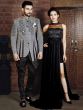 Grey Colour Party Wear Suit.