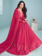 Pink Sequins Embroidered Anarkali Salwar Kameez