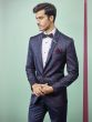 Blue Colour Men's Tuxedo Suit.