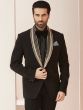 Black Classic Cocktail Tuxedo Suit