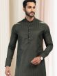 Green Silk Kurta Pajama For Men