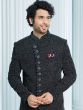 Grey Angrakha Style IndoWestern For Mens