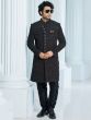 Grey Angrakha Style IndoWestern For Mens